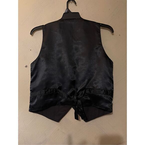 The Disney Store Women’s Vest 101 Dalmatians Black Embellished Pockets Sz Small - Picture 6 of 6